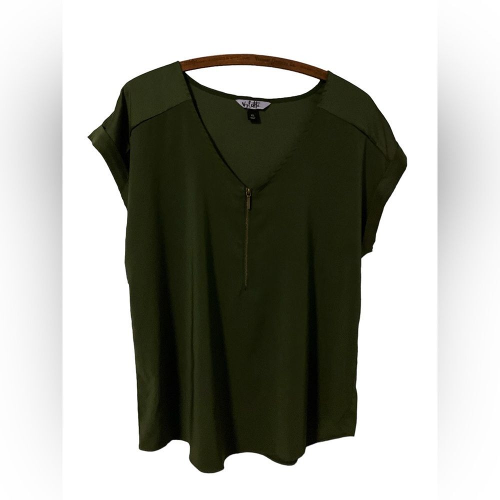 Vylette Sliky Green Shirt Size XL
